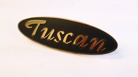 GOLD TUSCAN BADGE