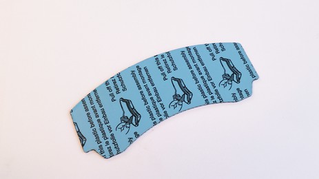 FRONT BRAKE PAD SHIM