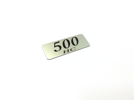 PLENUM BADGE (500HC)